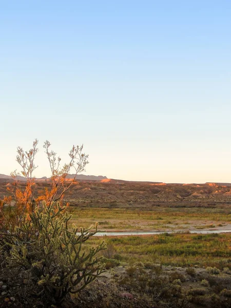 Sunrise Virgin River South Mesquite Nevada — Stock Photo, Image