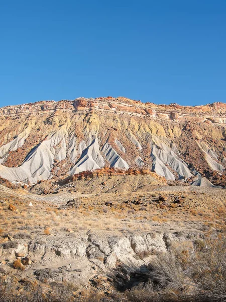 Παράξενοι Σχηματισμοί Της Ερήμου Grand Staircase Escalante Στα Τέλη Του — Φωτογραφία Αρχείου