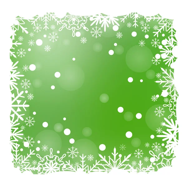 Christmas snow background with snow stripes. EPS10 vector. — Stock Vector