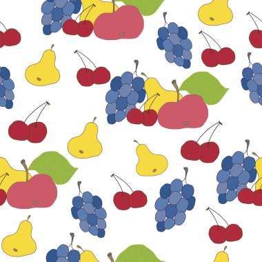 meyve karalamalar sorunsuz vektör