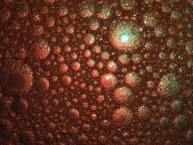 Soyut görünüş farklı renkler. Arka plan garip korku virüsü.