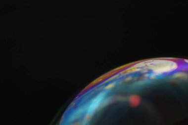 Gezegenlerin renkleri uzay küresinin soyut sabun fonlarını etkiler