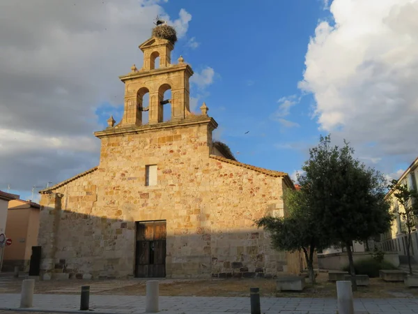 Zamora Spanje Stad Typische Oude Straat Typische Mooie Traditionele — Stockfoto