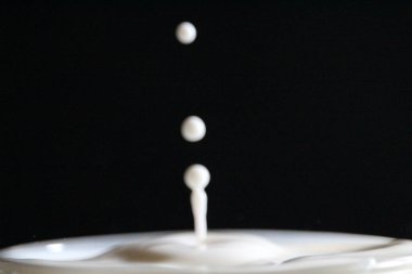 Renk Sıvısı Damlacıkları sıçrayan sıvılar İnanılmaz güzel soyut Tuhaflıklar