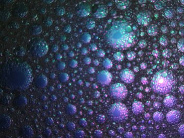 Soyut görünüş farklı renkler. Arka plan garip korku virüsü.