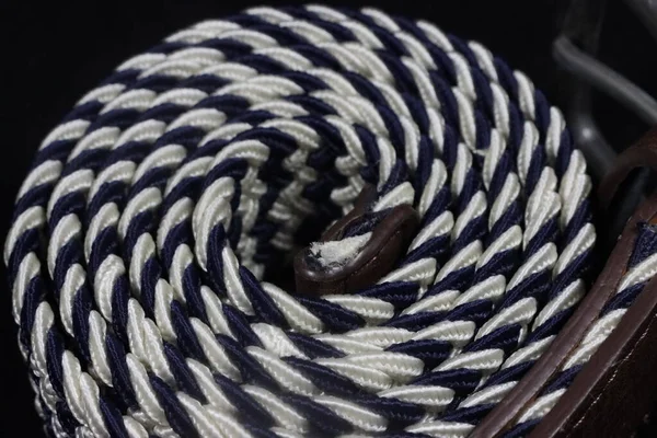 Cinturón Espiral Colores Enrollado Tela Fijación Elástica Cintura —  Fotos de Stock