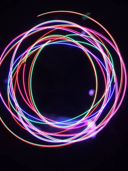 Ljusa Färger Abstrakt Neutron Protoner Bildar Bakgrunder — Stockfoto