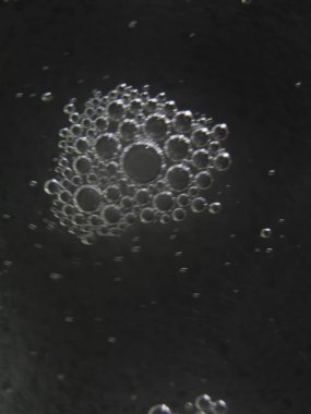 Parlak renk baloncukları Soyut Baloncuk Şampuanı Efektleri