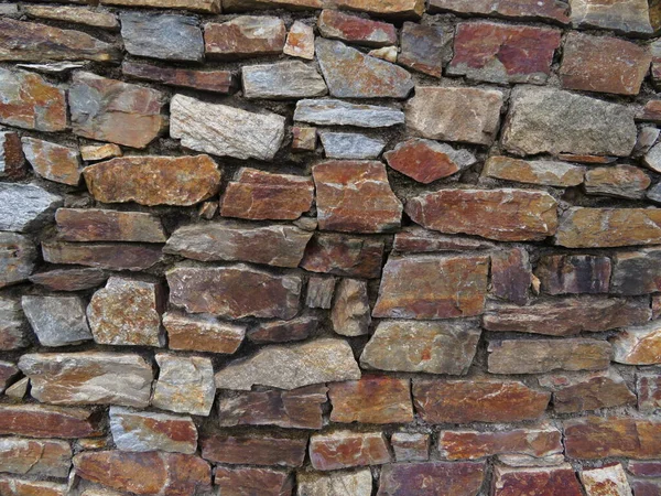 Schöne Harte Steinwandfarben Widerstandsfähige Festigkeit — Stockfoto