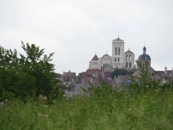 Frans Dorp Mooie Kathedraal Kerk Bezoek Vakantie — Stockfoto