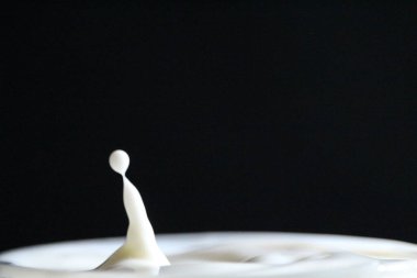 Renk Sıvısı Damlacıkları sıçrayan sıvılar İnanılmaz güzel soyut Tuhaflıklar