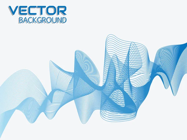 REINBOW RIBBON EFECTO 9 AZUL — Vector de stock