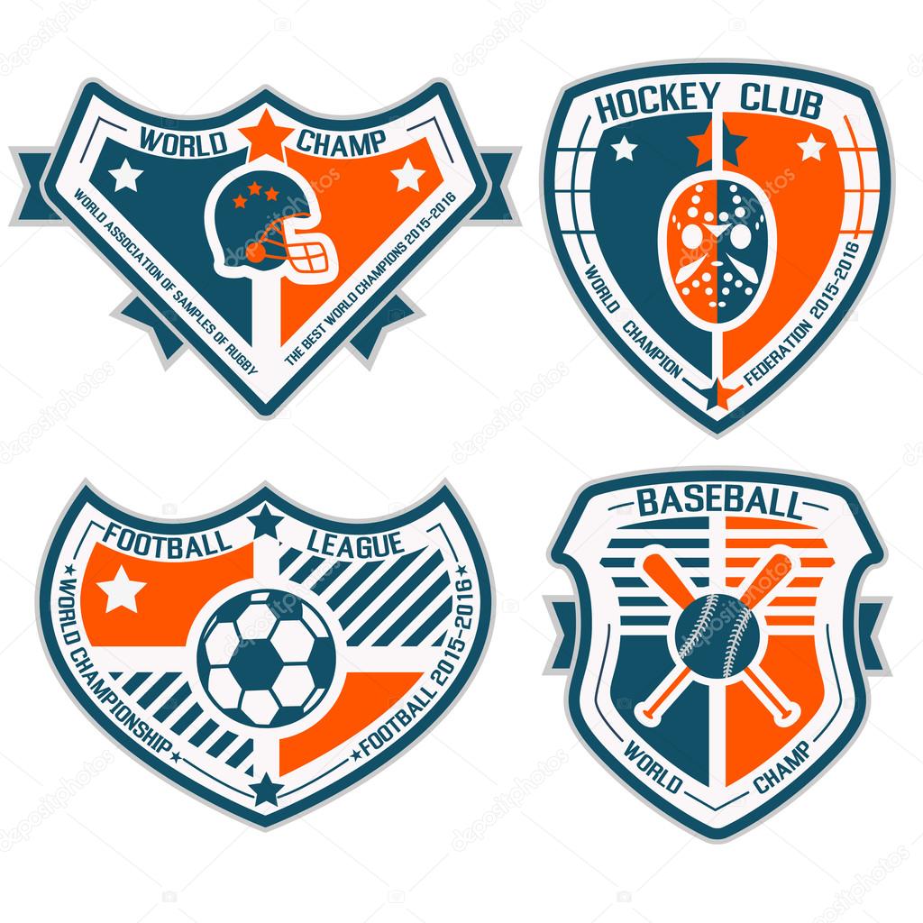 SPORT SHIELD AND EMBLEMS 2