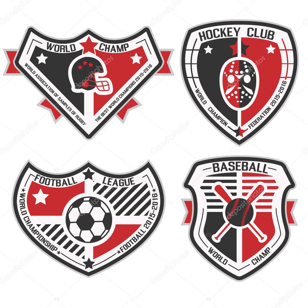 SPORT SHIELD AND EMBLEMS 4