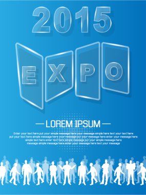 Expo 2013 yıllık olay reklam cam