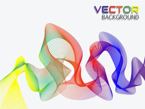 RAINBOW RIBBON EFFET 18 — Image vectorielle