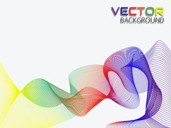 EFECTO RIBBONO DE LA RAINBOW 50 — Vector de stock