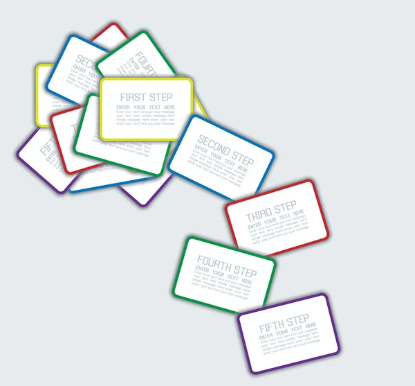 MODÈLE D'ÉLÉMENT VECTEUR POUR L'INFOGRAPHIE — Image vectorielle