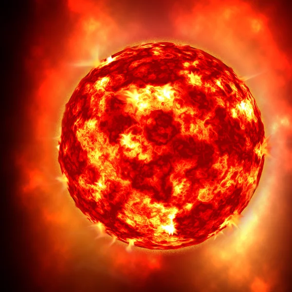 De zon, super nova — Stockfoto