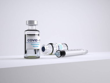 Covid 19 Aşısı 3 boyutlu ilaç içeriyor.