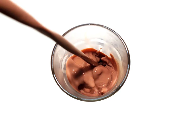 Chocolademelk — Stockfoto