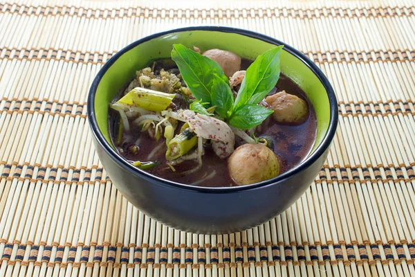 伝統的なタイ料理の麺 — ストック写真