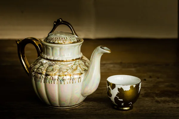 Still life with teapot — Stock Photo, Image