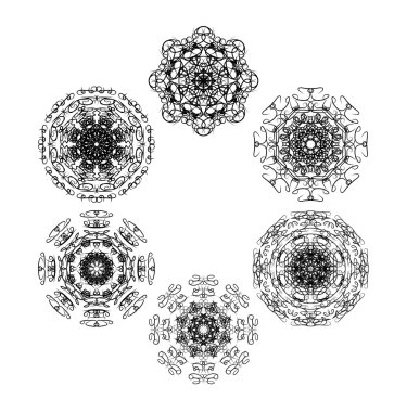 küme, soyut tasarım öğesi 