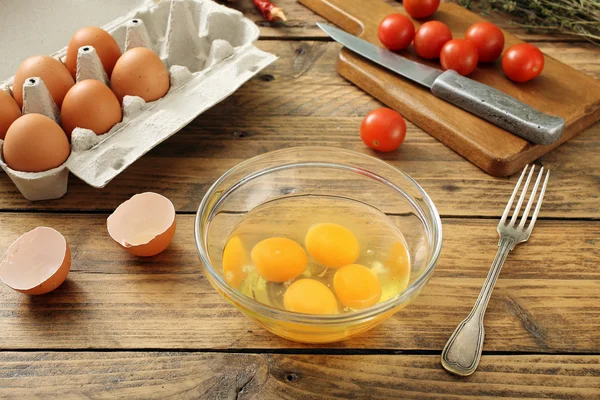 Oberedda hönsägg — Stockfoto