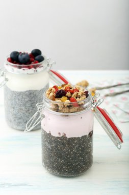 Chia tohum ile sağlıklı kahvaltı