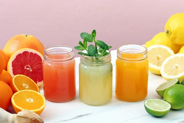 Succo di frutta fresca — Foto Stock