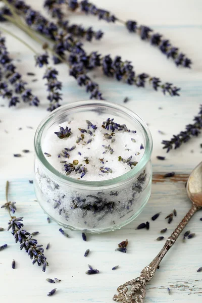 Azúcar de lavanda casero — Foto de Stock