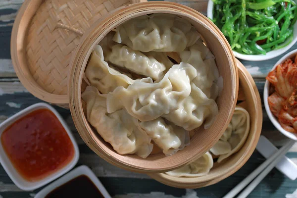 Asiático Comida Rápida Surtido Dumpling — Foto de Stock