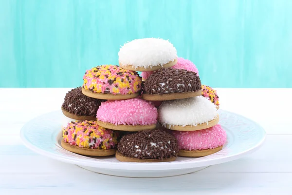 Cookies colorés — Photo