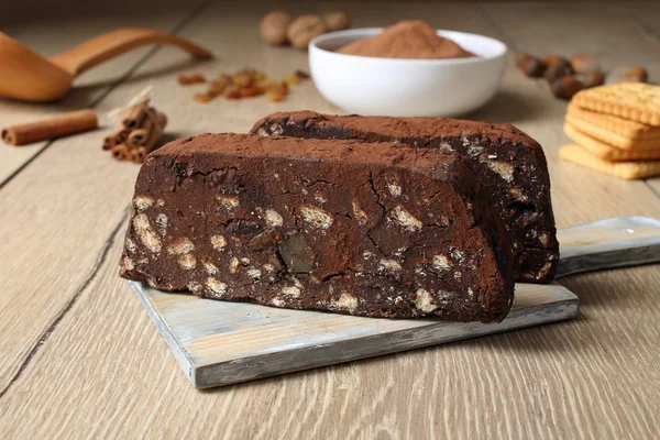 เค้กช็อคโกแลต — ภาพถ่ายสต็อก