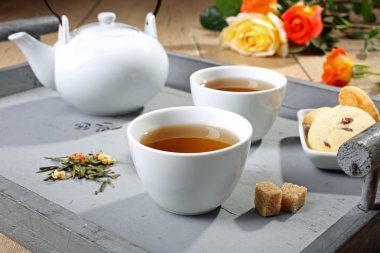 Çiçek çay Kupası