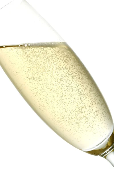 Close-up view of champagne glass — Stock Photo, Image