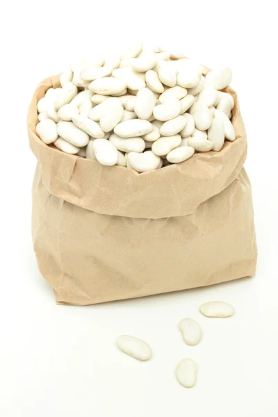 Sušené fazole, samostatný — Stock fotografie