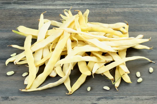 Dry beans in pods — Stock Photo, Image