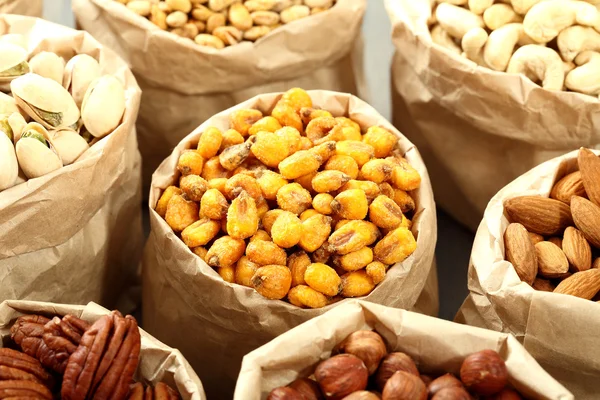 Nueces y semillas mixtas — Foto de Stock