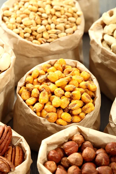 Nueces y semillas mixtas — Foto de Stock