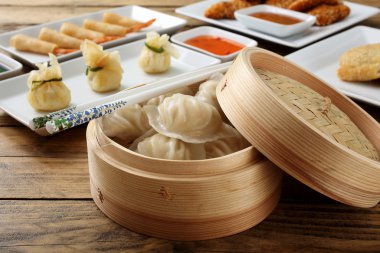 Asya gıda dim sum up kapatın