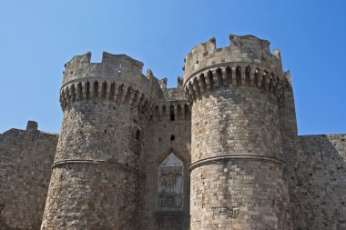  Rodos Adası'nın Ortaçağ Kalesi