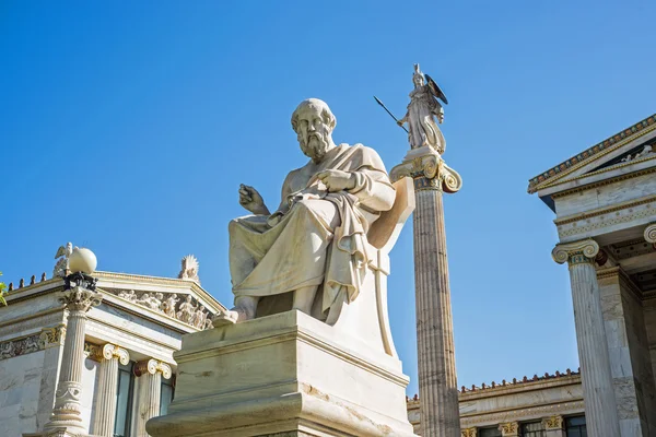 Estatua de Platón en Atenas —  Fotos de Stock