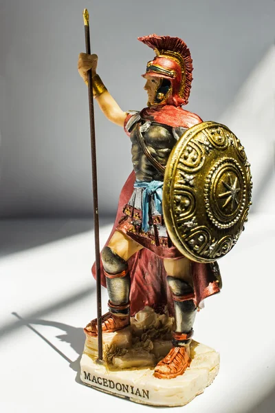 Ancient Macedonian soldier — Stock Photo, Image