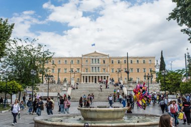 Atina'da Syntagma Meydanı 