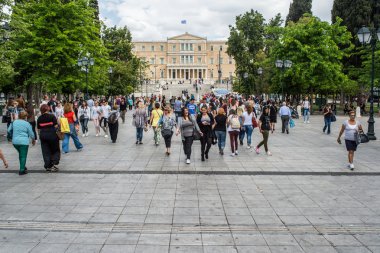 Atina'da Syntagma Meydanı 