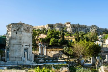 Antik Agora ve Akropolis rüzgarlar Kulesi