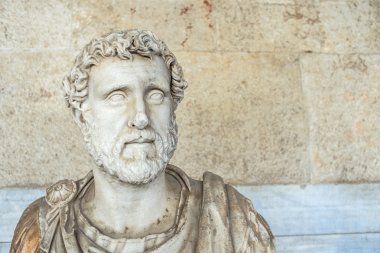 Roma İmparator Antoninus Pius heykeli