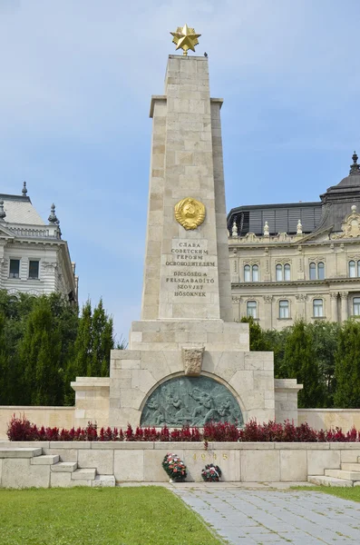 Monument to the liberation from Germany, Budapest. — Stock Photo, Image